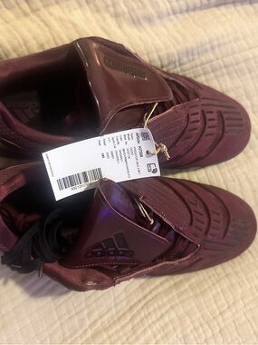 adidas Deep Plum Lace-Up Sneakers